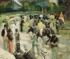 Racen bij Longchamp