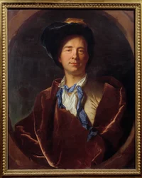 Portret van Bernard Le Bouyer (Le Bovier) de Fontenelle, Franse schrijver