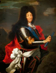 Portret van Lodewijk XIV van Frankrijk