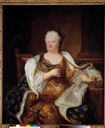Portret van prinses Palatine Charlotte Elisabeth de Bavière