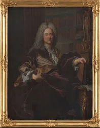 Portret van rechter bij het Hooggerechtshof Peder Benzon Mylius