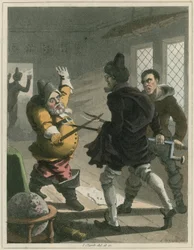 Illustratie uit Hudibras door Samuel Butler