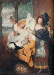 Vrolijke Vrouwen van Windsor: Acte III, Scène III, 18e eeuw