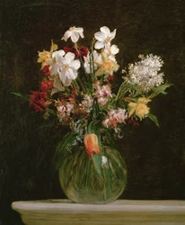 Narcissen, Hyacinten en Tulpen, 1864