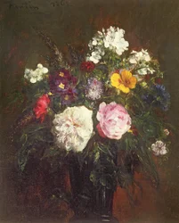 Rozen en Phlox, 1862