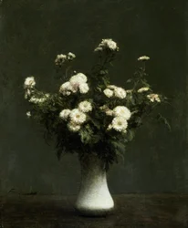 Vaas met Chrysanten