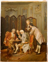 De Backgammon Spelers, 1866