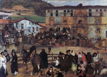 Stierengevecht in Eibar