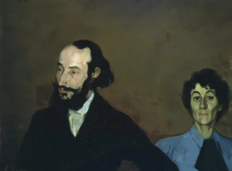 Charles Morice en zijn vrouw, 1889, Olieverf op doek, 70 × 90 cm