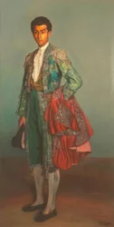 Portret van de Torero Rafael Albaicin