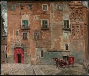 Casa del obispo de Tarazona, vroege jaren 1930