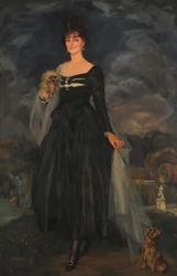 Portret van señora S. W. de S.