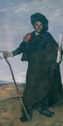 Portret van de dichter Don Miguel