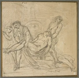 Sint Abdon en Sint Sennen begraven christelijke martelaren, 1653-1657