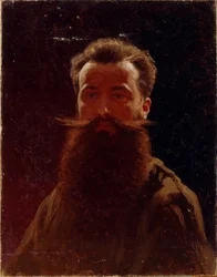 Zelfportret, 1870s