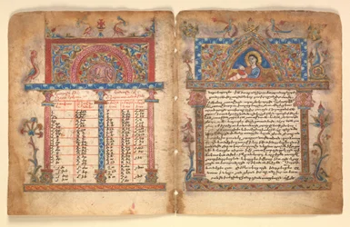 Armeens manuscript bifolium