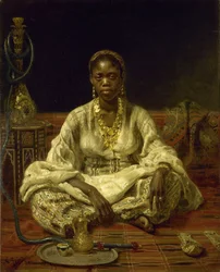 Zwarte vrouw, 1875-1876