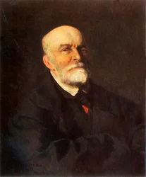 Portret van Chirurg Nikolai Ivanovich Pirogov, 1881, 1965