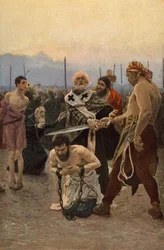 Sint Nicolaas van Myra redt drie onschuldigen van de dood