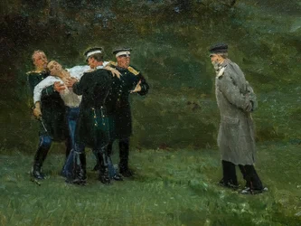 Het duel (detail)