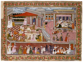 Geboorte in een paleis, 1760-1770