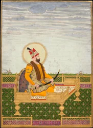 Portret van Nader Shah