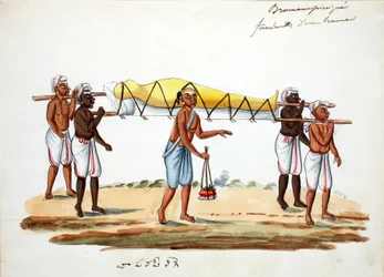 Brahmaanse Begrafenisstoet
