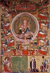 Boeddhisme: De Bodhisattva Ti-tsang, Meester van de Zes Condities en Tien Koningen van de Hel