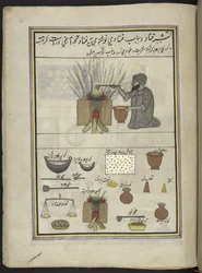 Banketbakker die suikergoed maakt