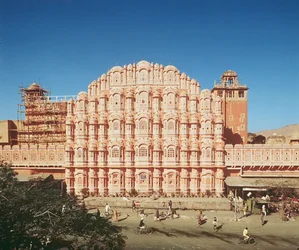 Hawa Mahal (Paleis van de Winden) gebouwd in 1799