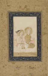 Humayun en Akbar, los album folio, ca. 1900