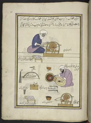 Juweliers die edelstenen polijsten