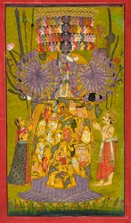 Krishna Vishvarupa, ca. 1740
