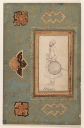 Portret van Kuka Azam Shah, ca.1640
