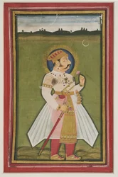 Portret van Kumbha Rana van Udaipur