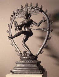 Shiva Nataraja als de Heer van de Dans, c.846 (brons)