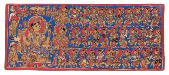 Het Hemelse Hof van Indra, van de 