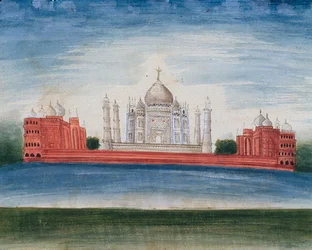 De Taj Mahal in Agra