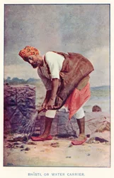 Indiase inboorlingen: Bhisti, of waterdrager