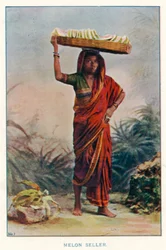 Indiase Inboorlingen: Meloenverkoper
