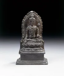 Javaanse figuur van Padmapani, eind 9e eeuw