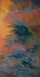 Zonnewende, 2024 (olieverf op doek)