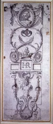 Ontwerp voor een decoratief paneel
