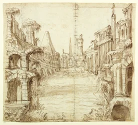 Het gevallen huis van ridderlijkheid, ca. 1610
