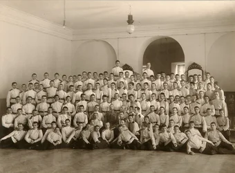 Grootvorst Constantijn Konstantinovitsj van Rusland in het Cadettenkorps, Poltava, ca. 1870s