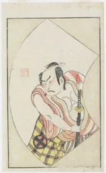 De acteur O_tani Hiroji als Jukka, januari 1770
