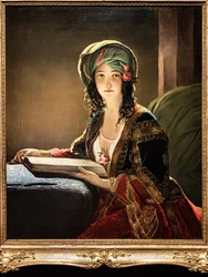Portret van een Oosterse Vrouw