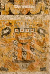 Bij Huaca El Brujo, de belangrijkste begrafenis in de noordwestelijke hoek van El Brujo