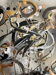 Metallic gouden krullen