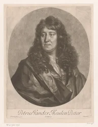 Portret van Pieter van der Meulen